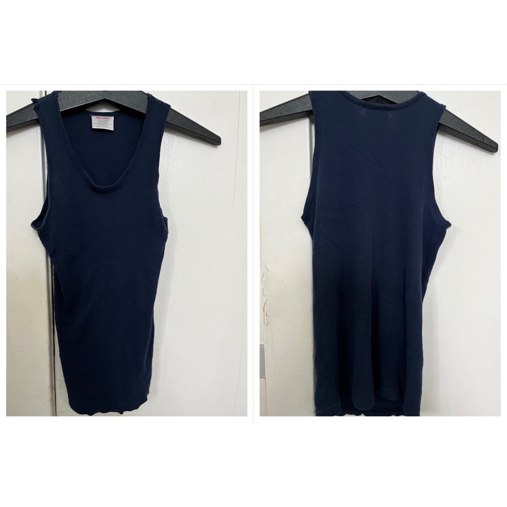 Navy blue tank top